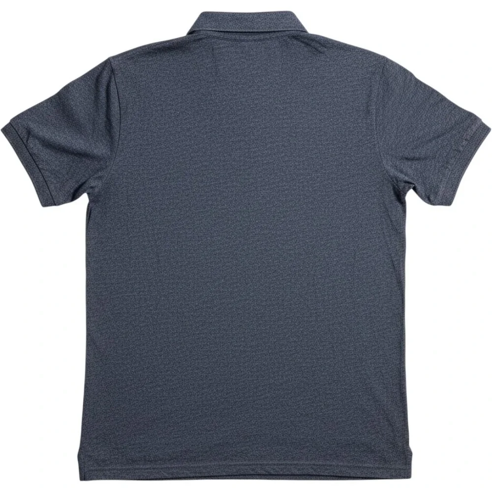 Banana Republic Mens Quick Dry Polo Chest Pocket Large Blue